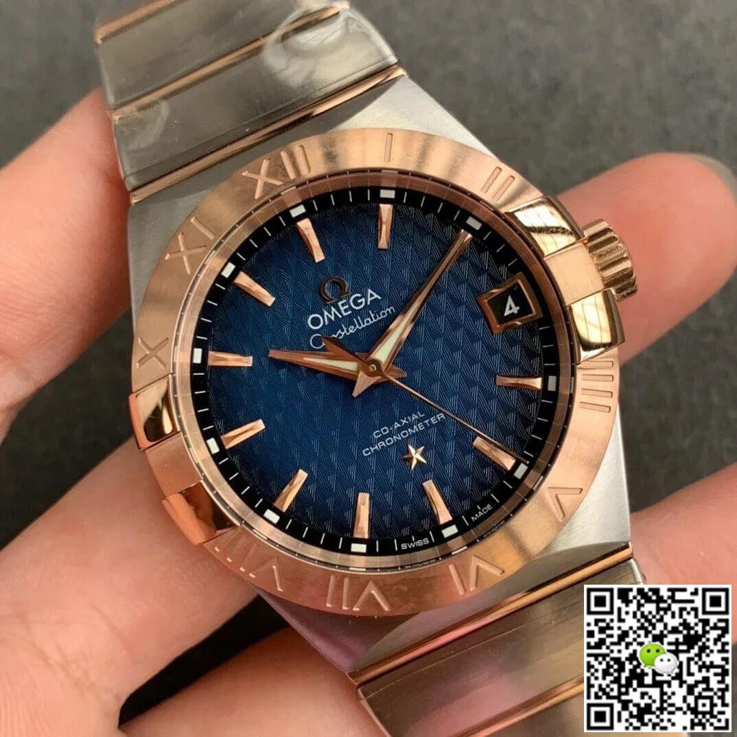 Omega Constellation 123.20.38.21.03.001 VS Factory Rose Gold