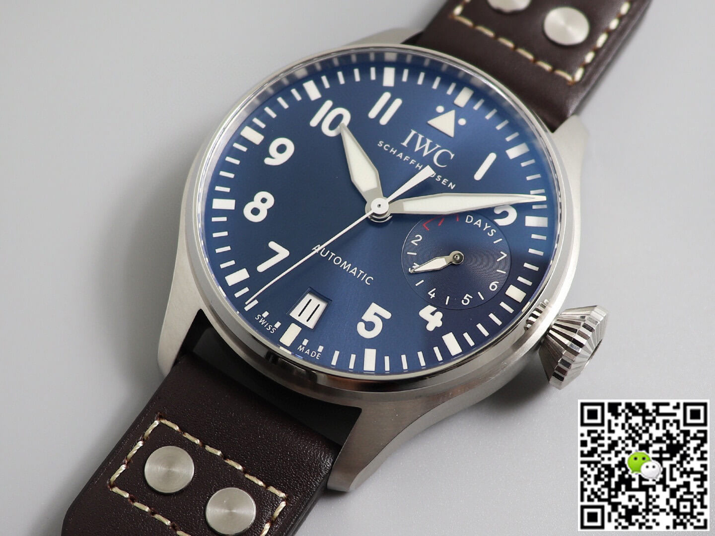 IWC Pilot IW501002 ZF Factory Stainless Steel Case