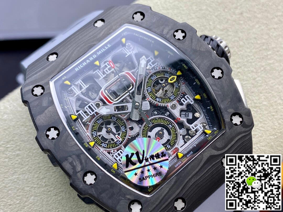 Richard Mille RM-011 KV Factory Forged Carbon Case