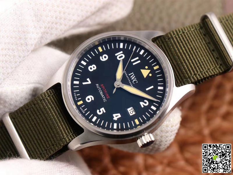 IWC Pilot Spitfire IW326801 MKS Factory Black Dial