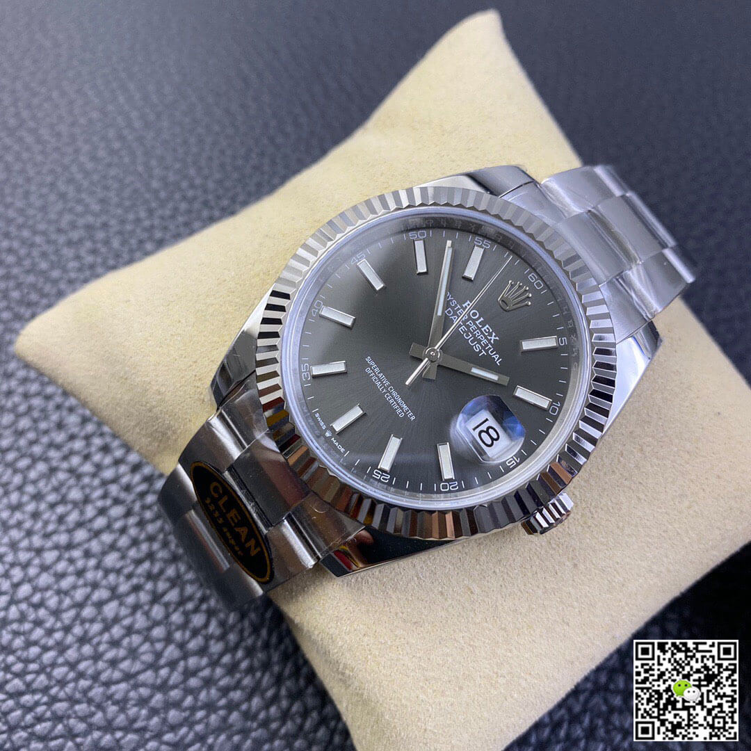 Rolex Datejust M126334-0013 Clean Factory Grey Dial
