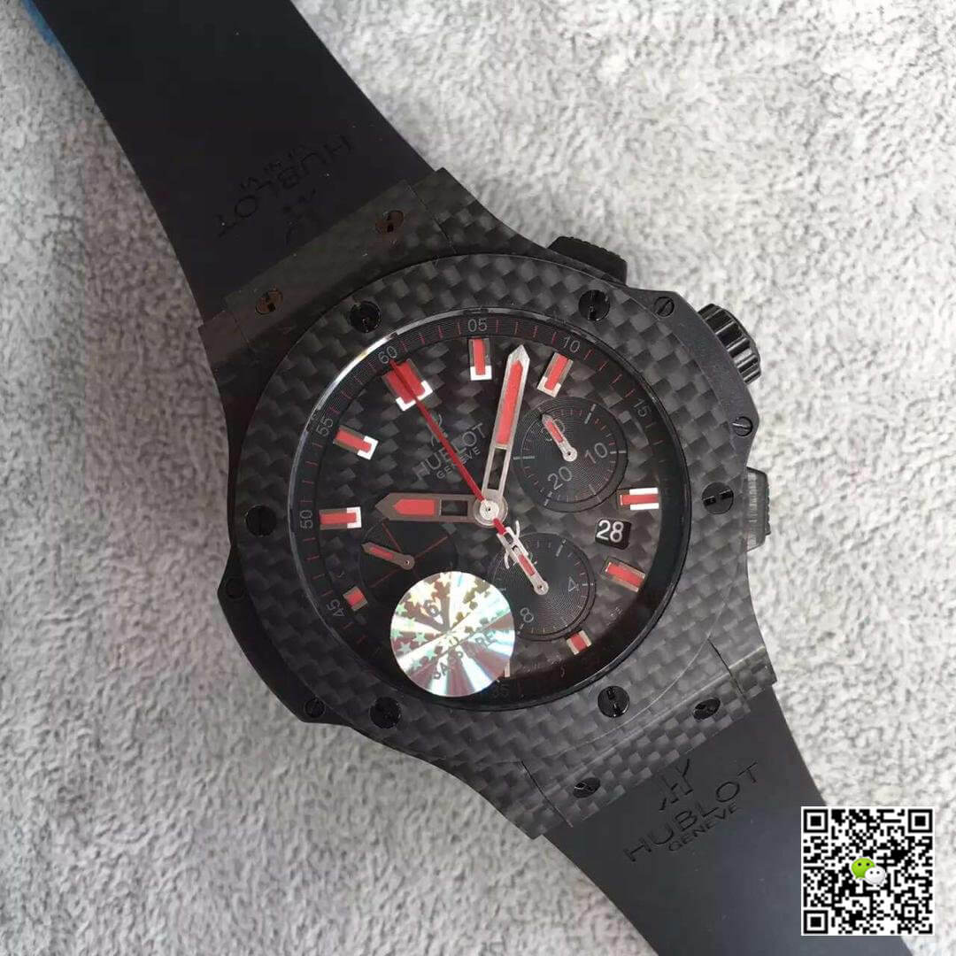 Hublot Big Bang Carbon 301.QX.1724.RX V6 Factory Black Dial