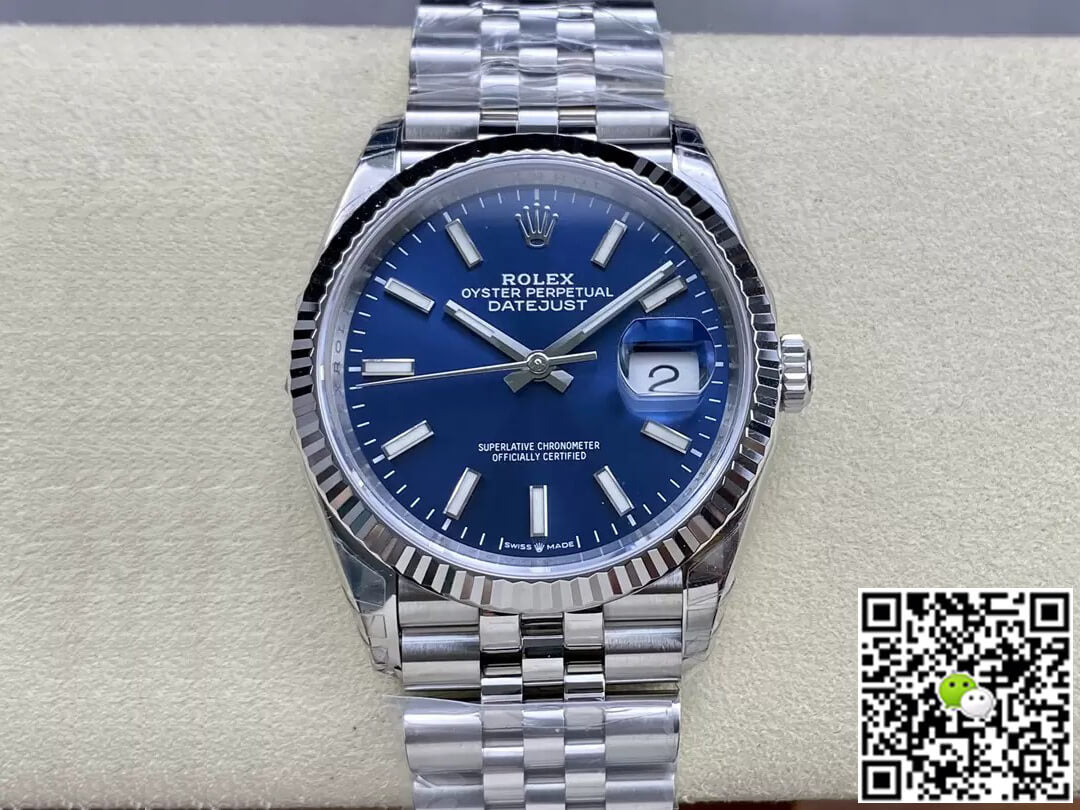 Rolex Datejust M126234-0017 36MM VS Factory Blue Dial