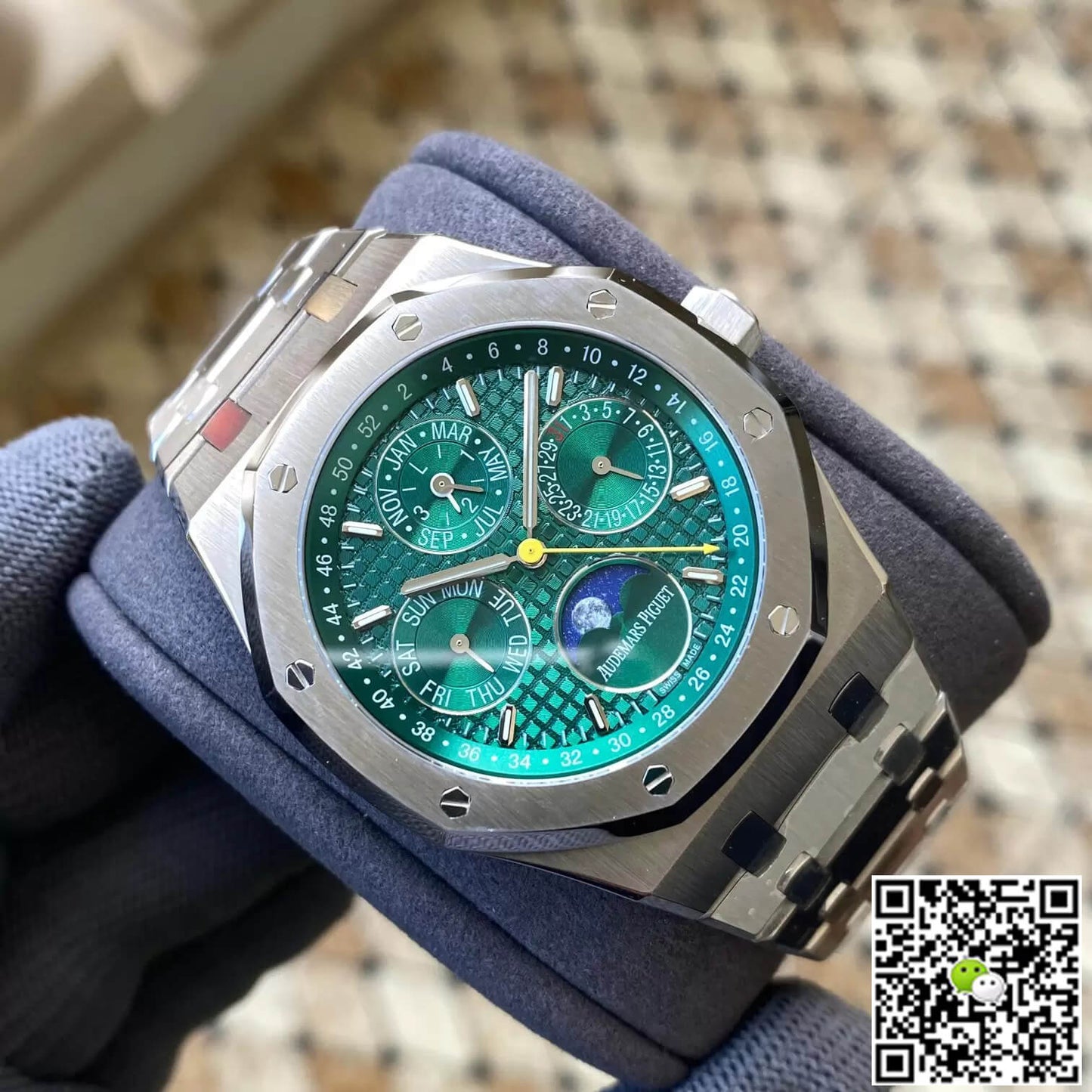 Audemars Piguet Royal Oak 26606ST.OO.1220ST.01 APS Factory Green Dial