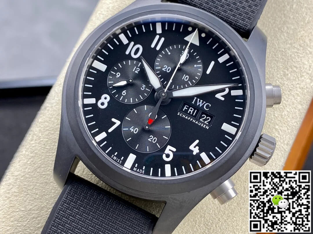 IWC Pilot IW389101 TPS Factory Black Dial