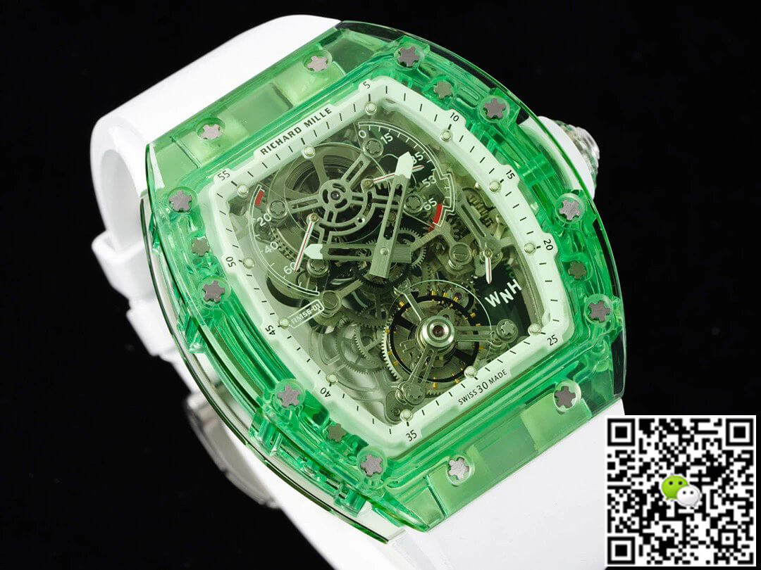 Richard Mille RM 56-01 Tourbillon RM Factory Green Transparent Case