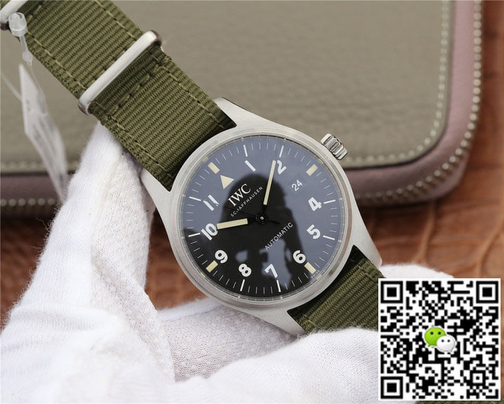 IWC Pilot IW327007 M+ Factory Black Dial