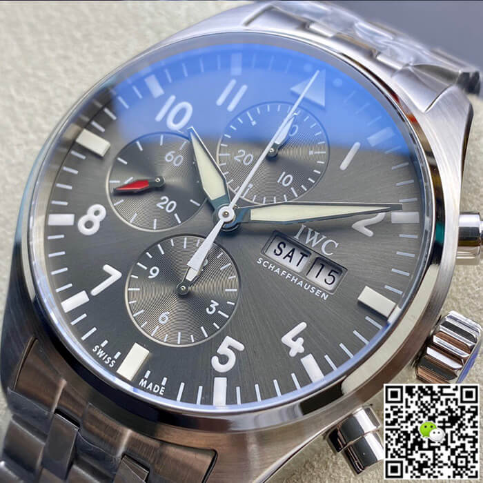 IWC Pilot IW377719 ZF Factory Stainless Steel
