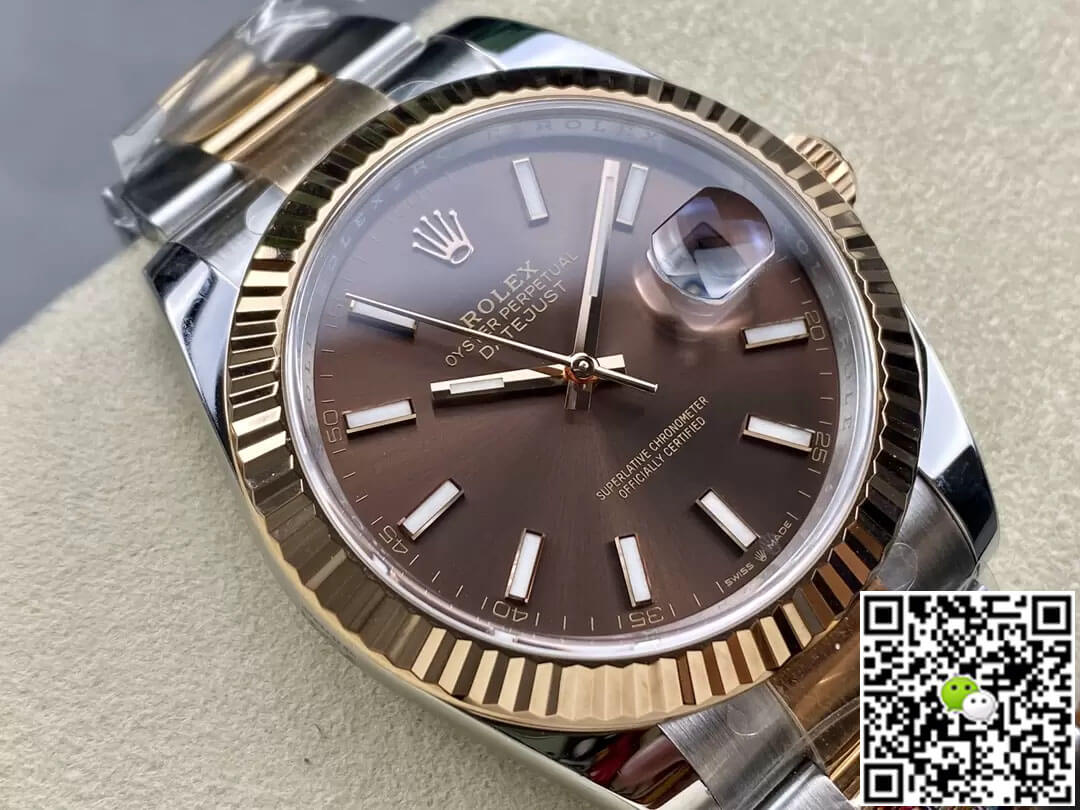 Rolex Datejust 41MM M126331-0001 Clean Factory Chocolate Dial