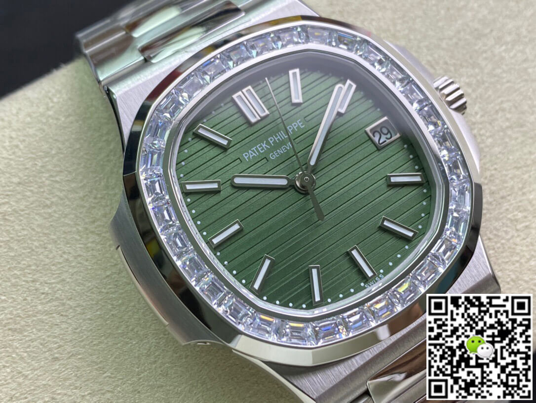 Patek Philippe Nautilus 5711/1300A-001 3K Factory Diamond-set Bezel
