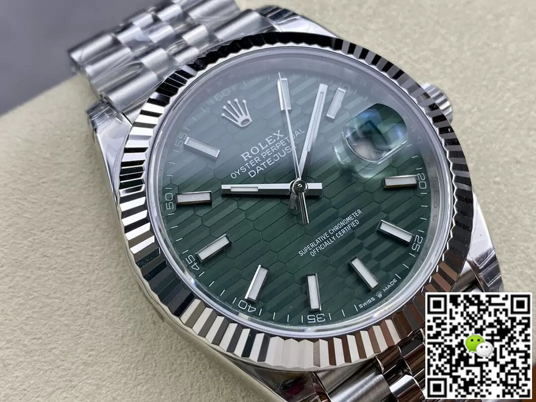 Rolex Datejust M126334-0030 41MM VS Factory Green Dial