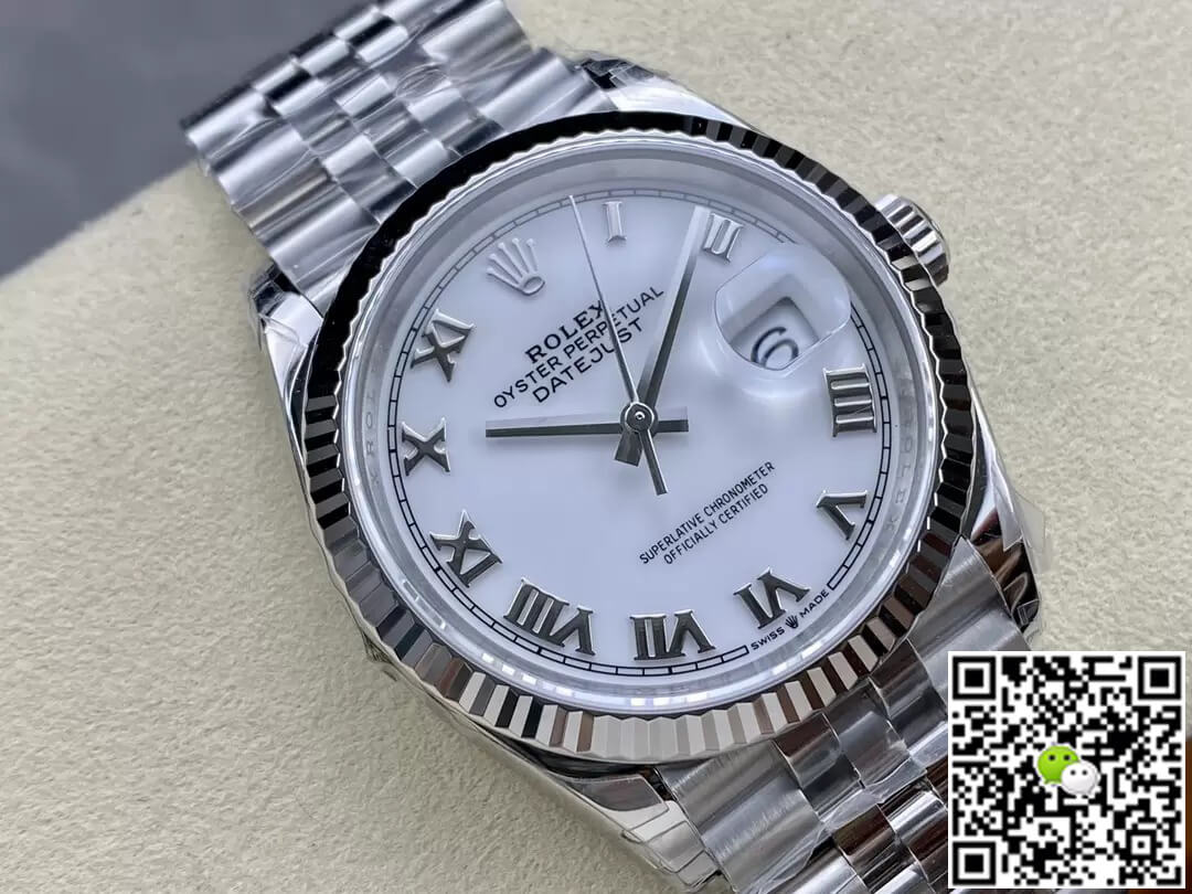 Rolex Datejust M126234-0025 36MM VS Factory White Dial