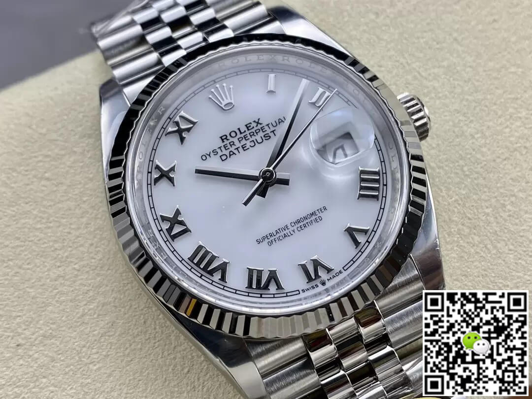 Rolex Datejust M126234-0025 36MM Clean Factory White Dial