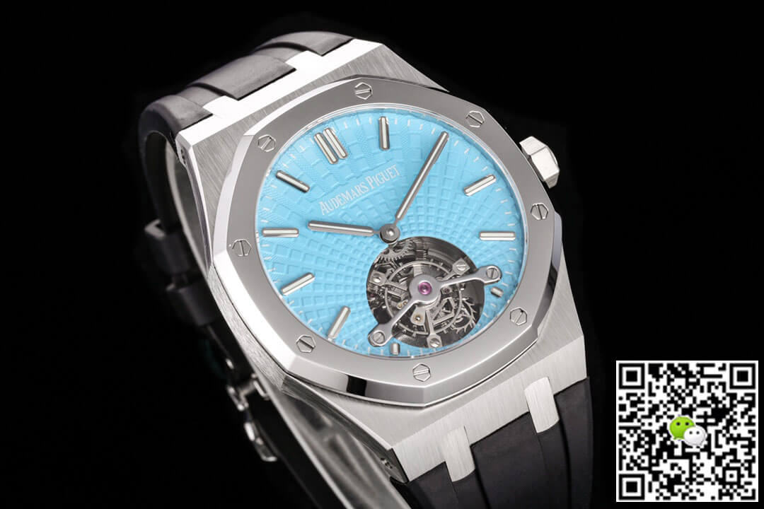 Audemars Piguet Royal Oak Tourbillon 26530PT.OO.1220PT.01 R8 Factory Rubber Strap