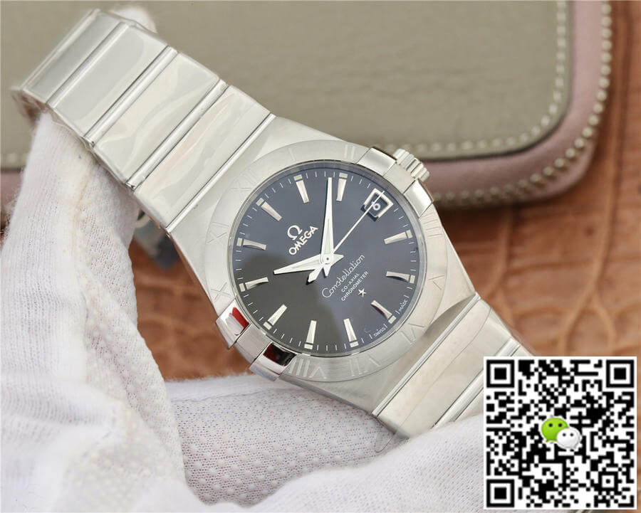 Omega Constellation 123.10.38.21.01.001 VS Factory Black Dial