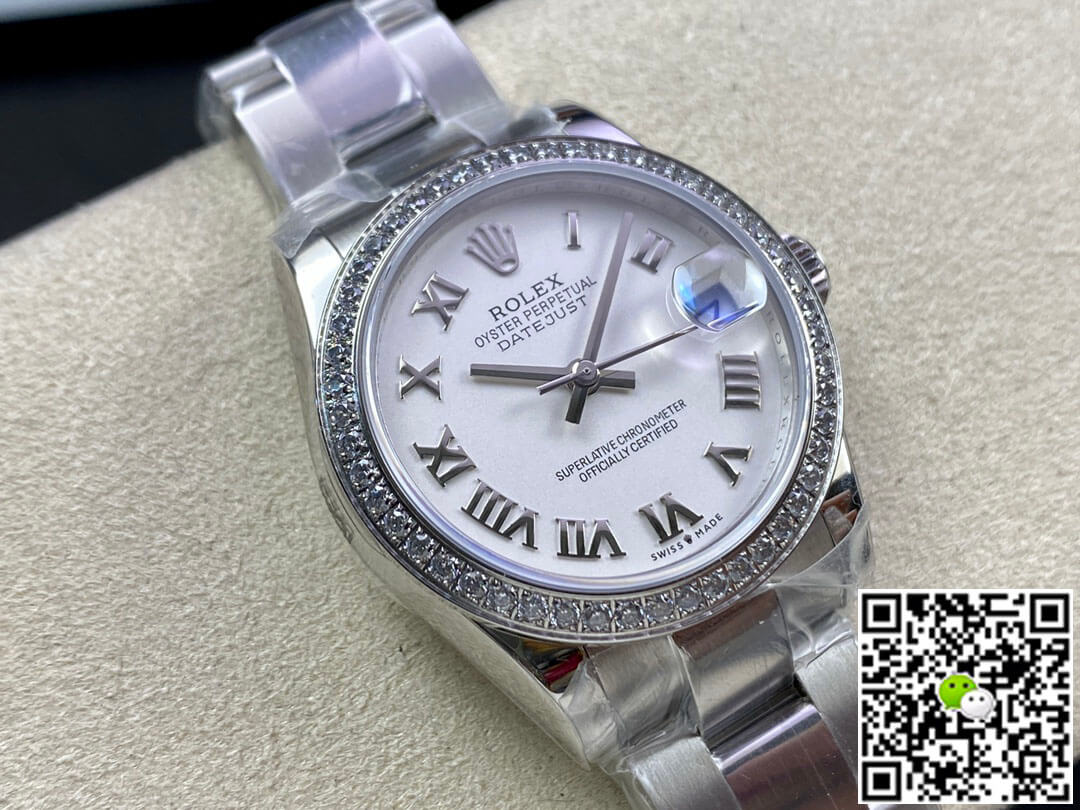 Rolex Datejust M278384RBR-0013 31MM EW Factory Diamond Bezel