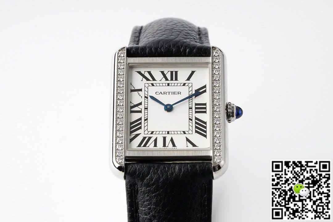 Cartier Tank Quartz AF Factory White Dial