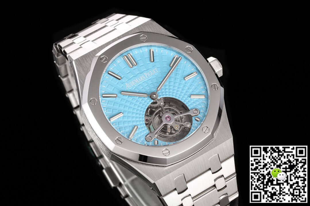 Audemars Piguet Royal Oak Tourbillon 26530PT.OO.1220PT.01 R8 Factory Blue Dial