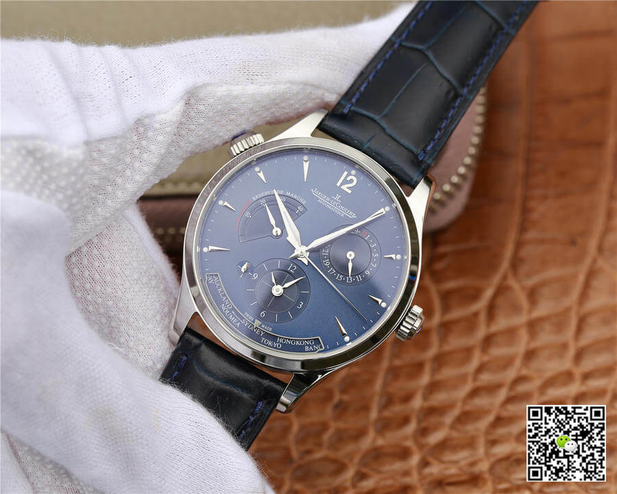 Jaeger LeCoultre Master 1422521 TWA Factory Blue Dial