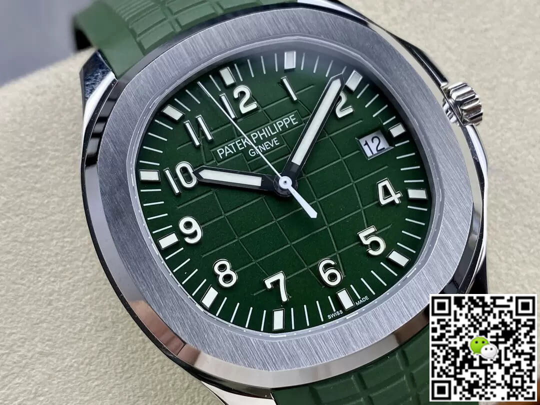 Patek Philippe Aquanaut 5168G-010 3K Factory V2 Upgraded Version Green Strap