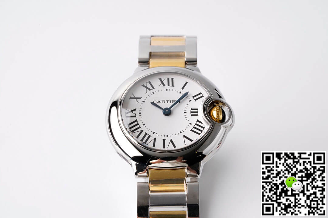 Ballon Bleu De Cartier 28MM W69007Z3 AF Factory Yellow Gold