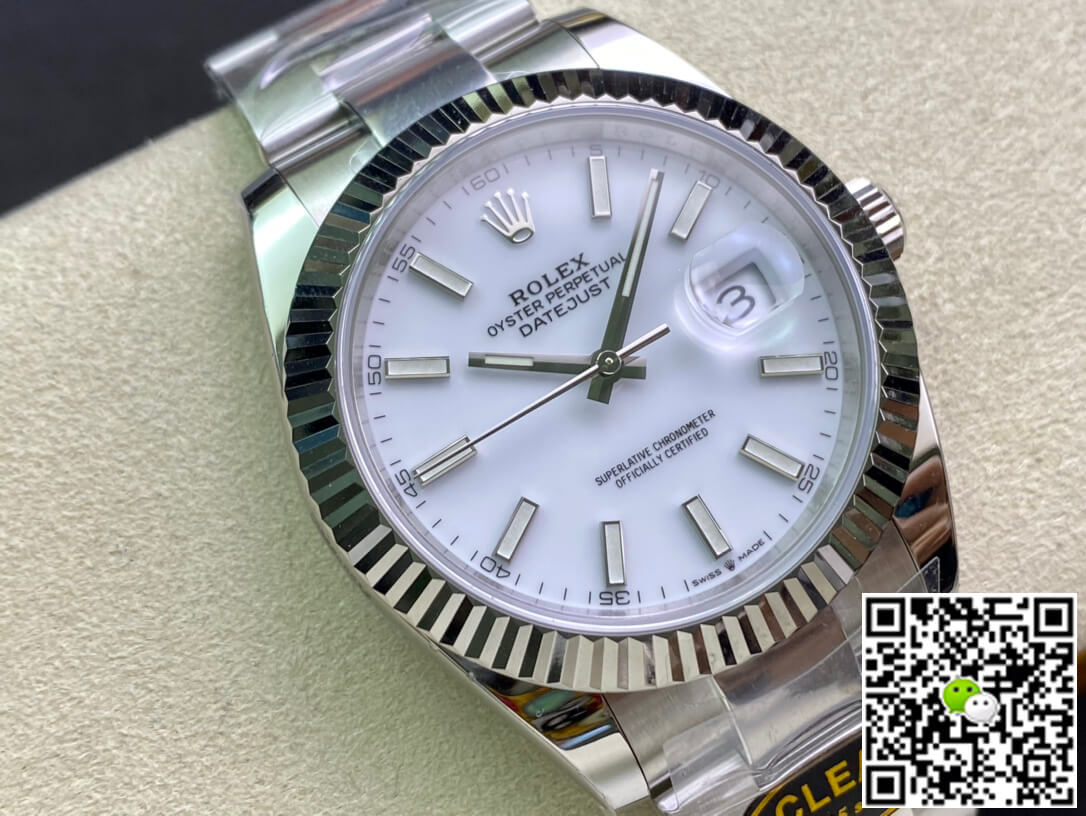 Rolex Datejust M126334-0009 Clean Factory White Dial