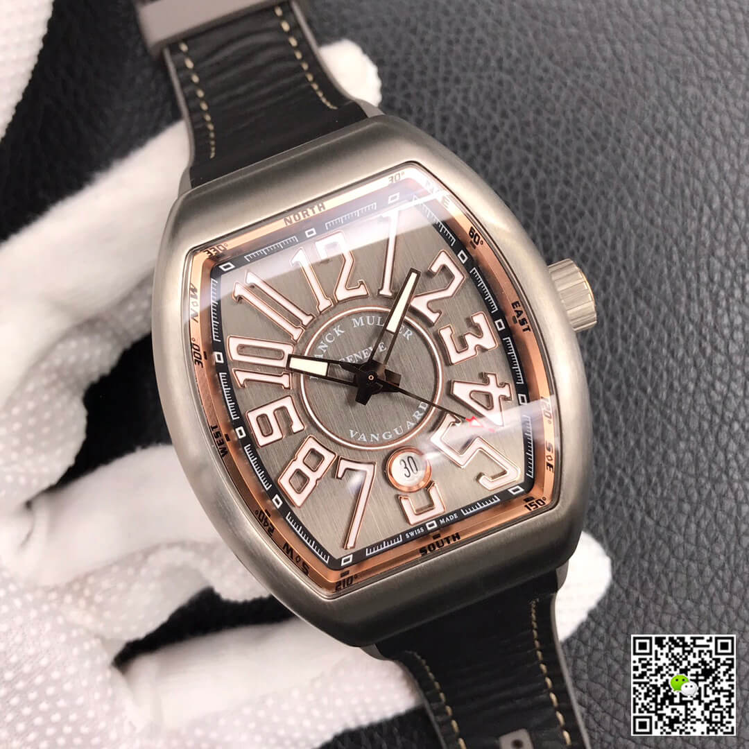 Franck Muller Vanguard V 45 SC DT TT BR 5N ZF Factory Titanium Metal
