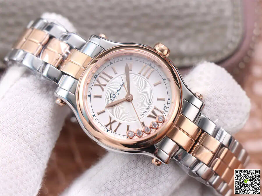 Chopard Happy Diamonds 278573-6014 YF Factory Rose Gold
