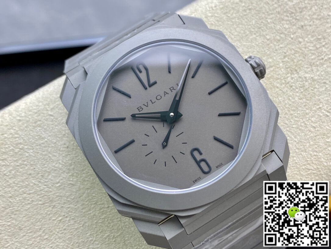 Bvlgari Octo Finissimo 102713 BGO40C14TTXTAUTO BV Factory Gray Dial