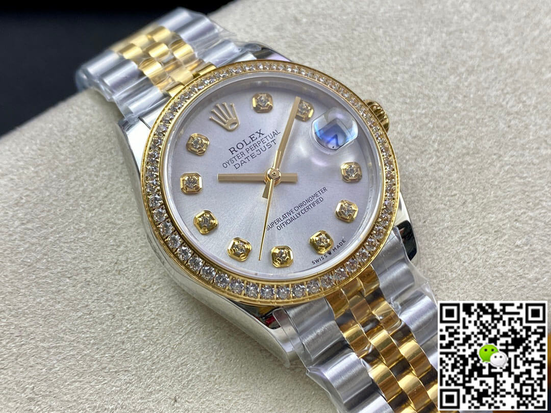Rolex Datejust M278383RBR-0020 31MM EW Factory Yellow Gold