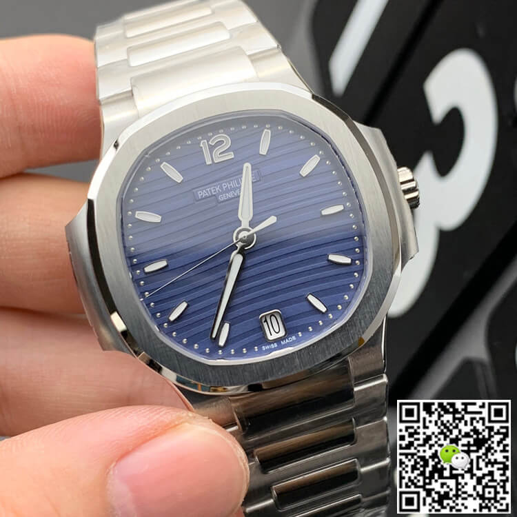 Patek Philippe Nautilus 7118/1A-001 3K Factory Blue Dial