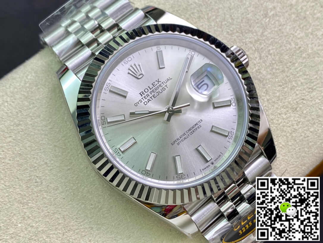 Rolex Datejust M126334-0004 Clean Factory Silver Dial