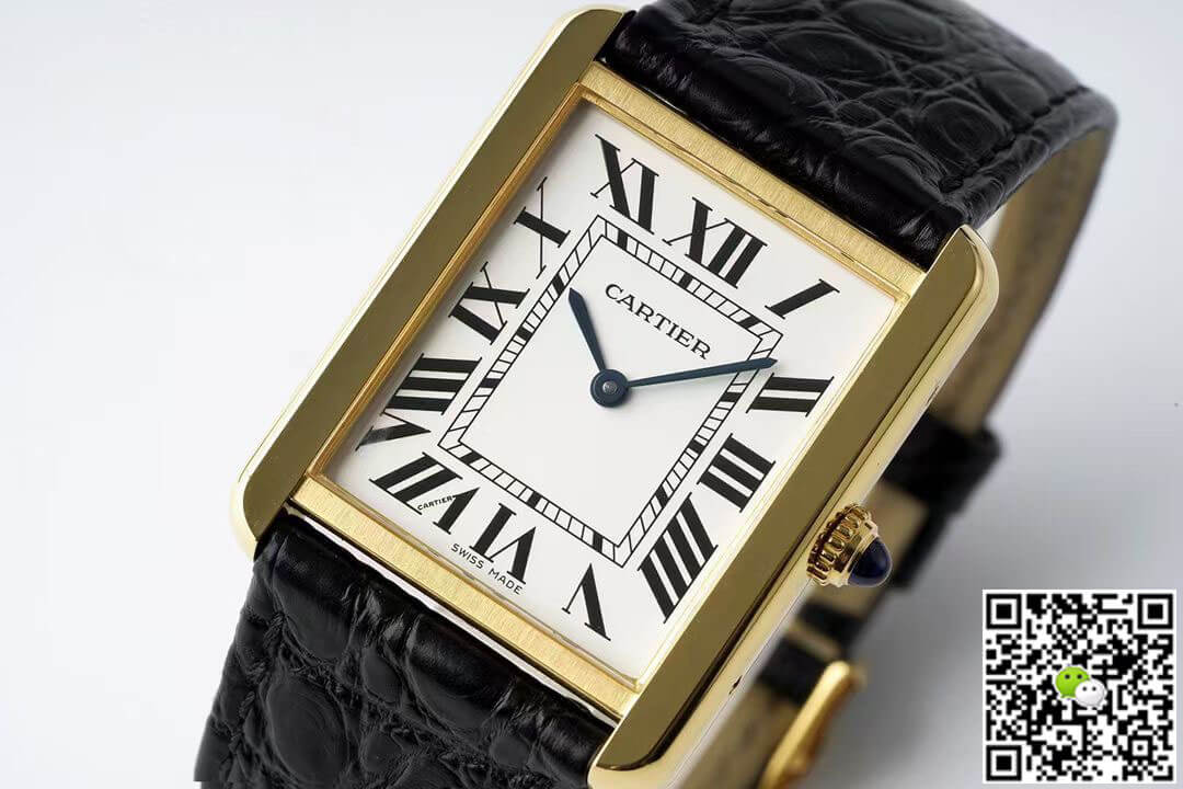 Cartier Tank Quartz W5200004 AF Factory White Dial