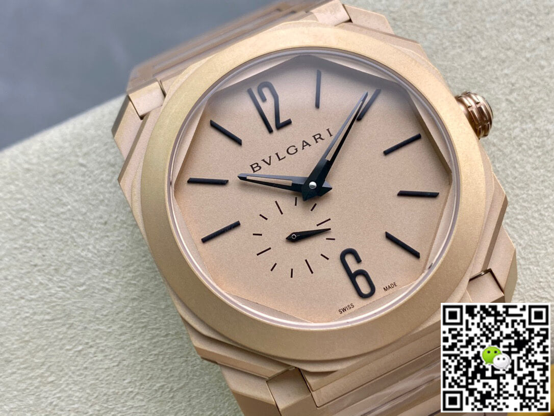 Bvlgari Octo Finissimo 102912 40MM BV Factory Gold Dial