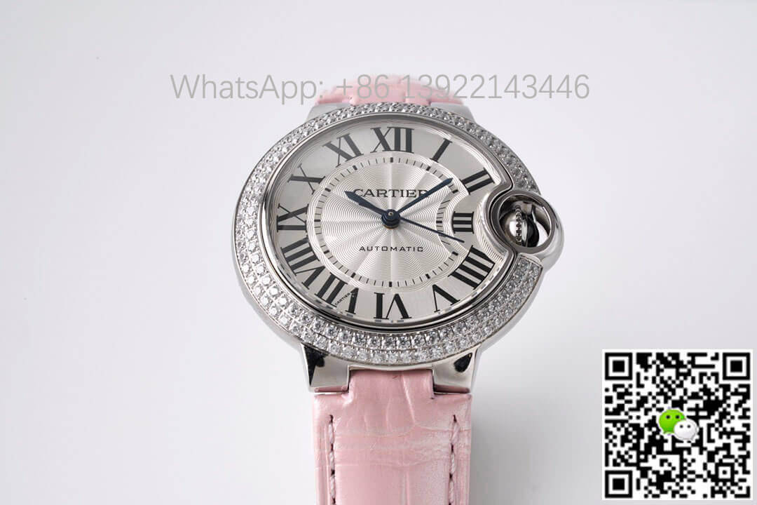 Ballon Bleu De Cartier 33MM WE902067 AF Factory Diamond-set Bezel