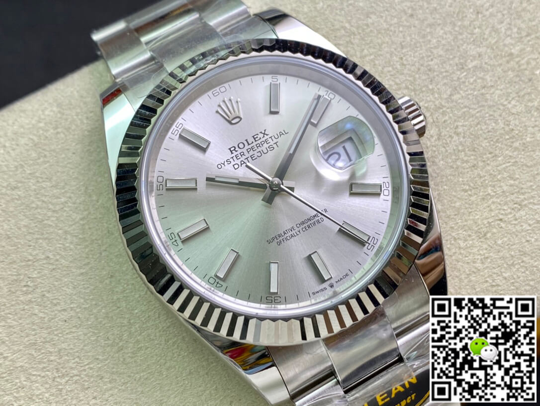 Rolex Datejust M126334-0003 Clean Factory Silver Dial