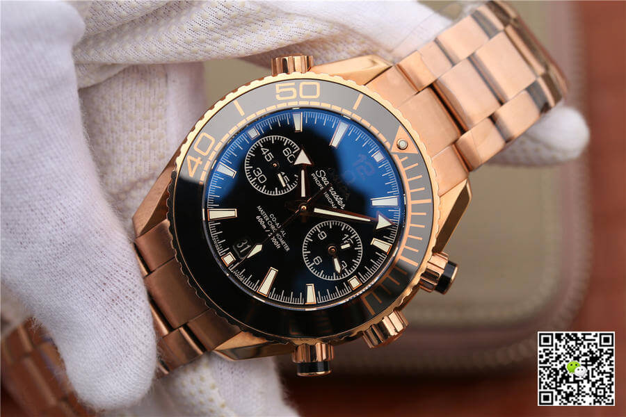 Omega Seamaster Ocean Universe Timing 232.63.46 OM Factory Black Dial