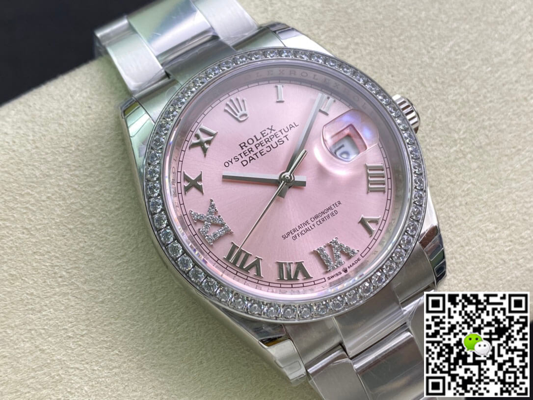 Rolex Datejust M126284RBR-0024 EW Factory Diamond-set Dial