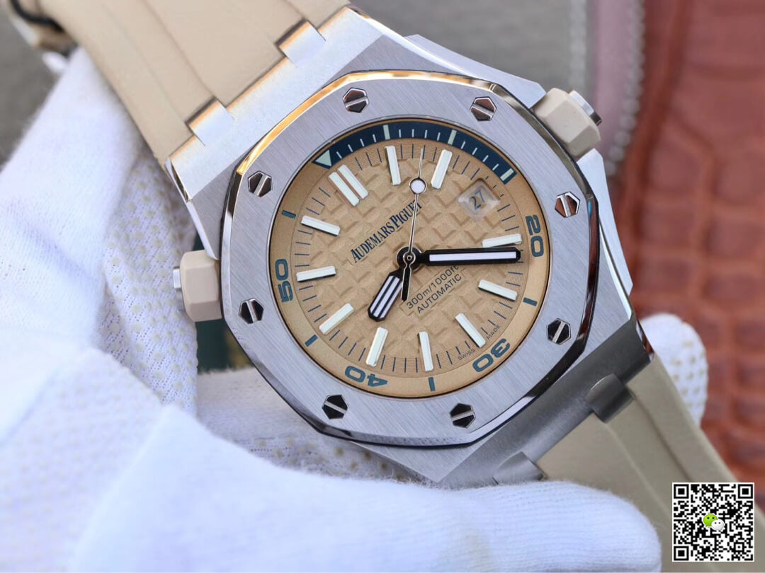 Audemars Piguet Royal Oak Offshore 15710ST.OO.A085CA.01 JF Factory Beige Dial