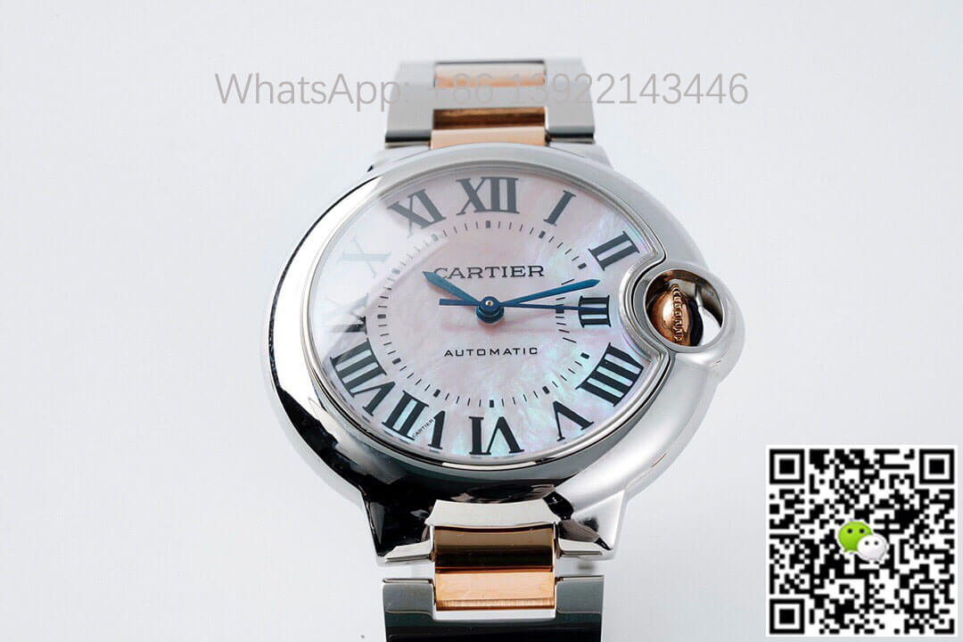 Ballon Bleu De Cartier W6920070 AF Factory Pink Mother-Of-Pearl Dial