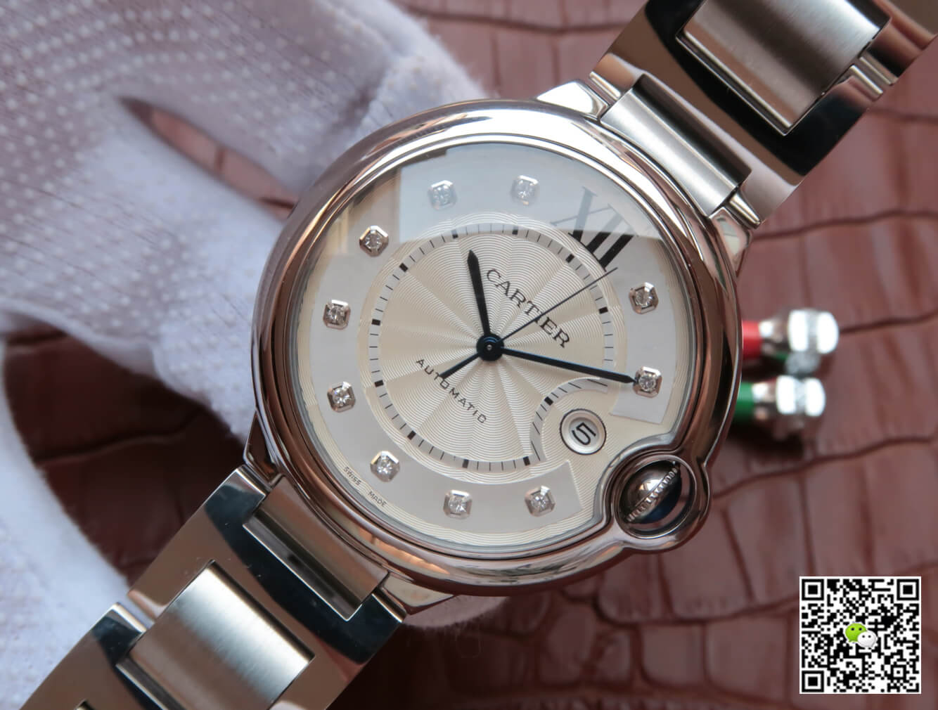 Ballon Bleu De Cartier WE902075 JF Factory Silver Dial