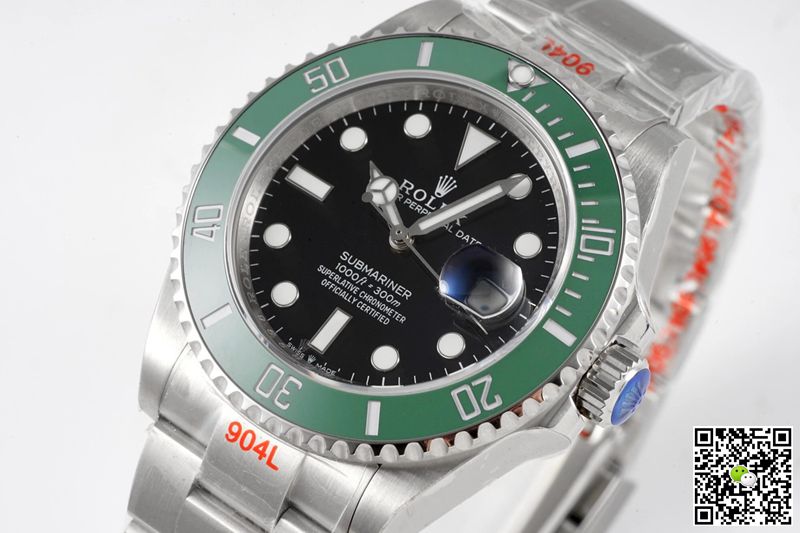 Rolex Submariner Date M126610LV-0002 41MM ROF Factory Black Dial