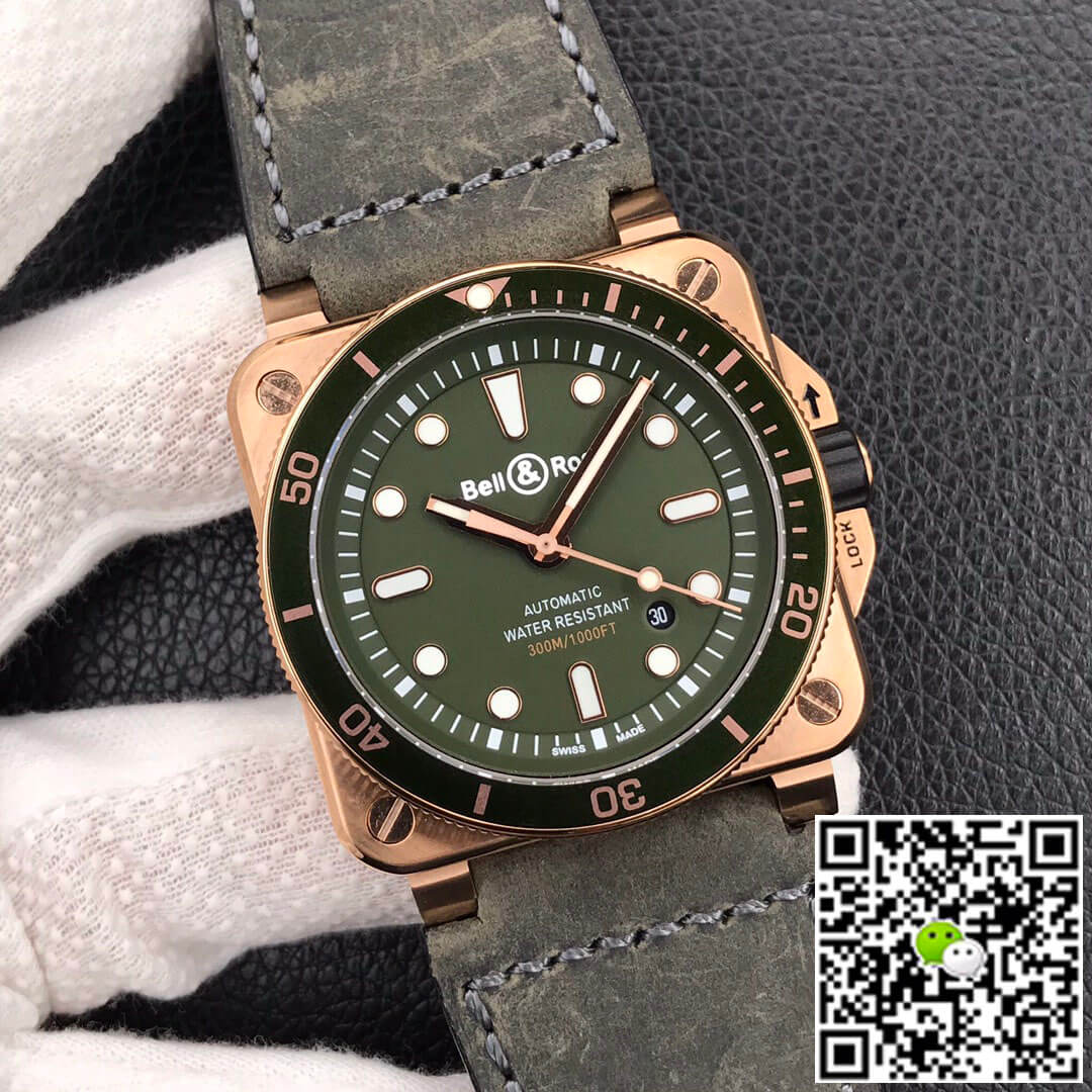 Bell & Ross BR0392-D-G-BR/SCA Bronze Case