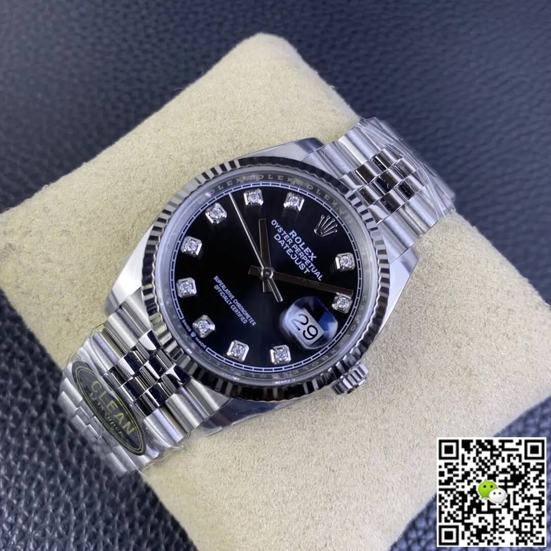 Rolex Datejust M126234-0027 36MM Clean Factory Diamond Dial