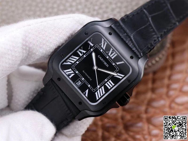 Cartier Santos WSSA0039 V6 Factory Carbon Plating