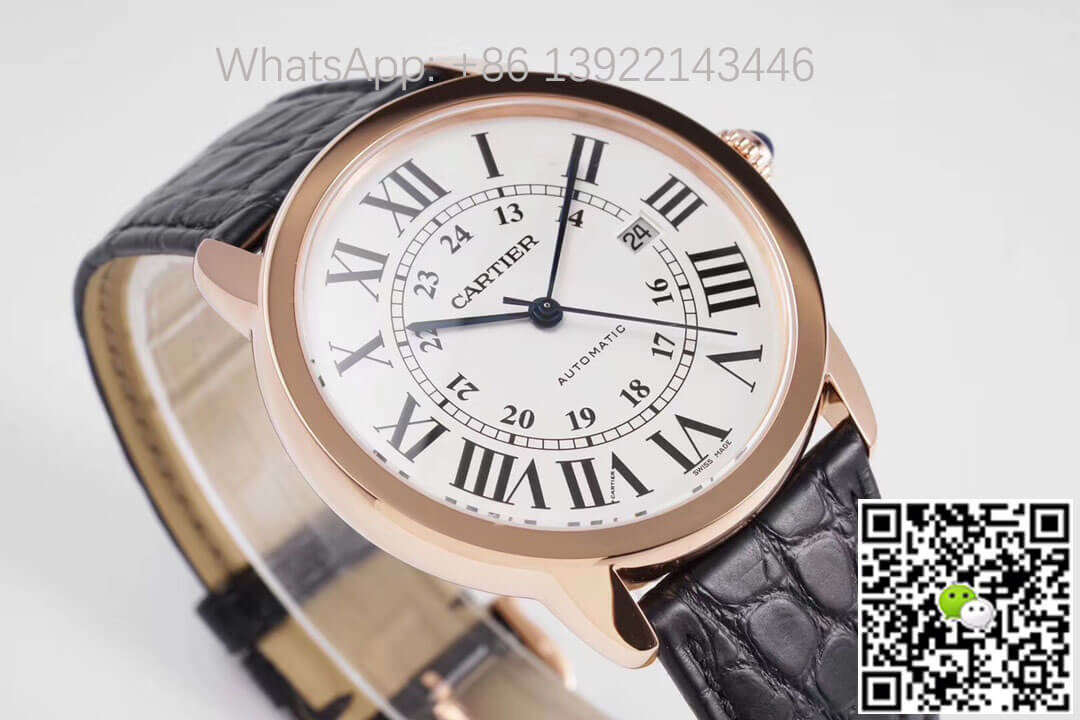 RONDE DE CARTIER W6701009 AF Factory White Dial