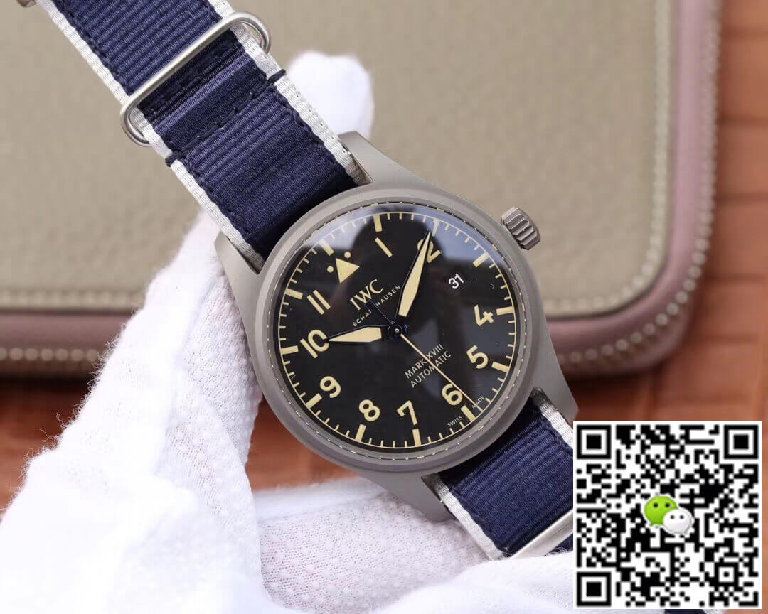 IWC Pilot IW327006 M+ Factory Black Dial
