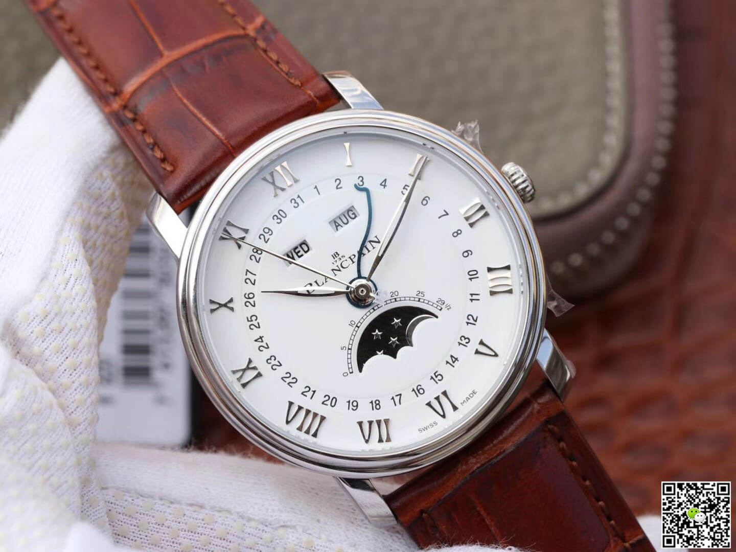 Blancpain Villeret 6654 OM Factory V2 White Dial