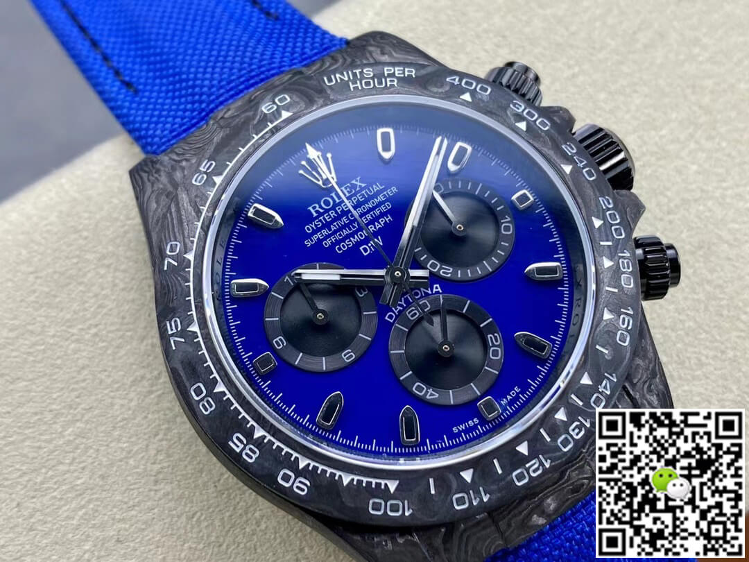 Rolex Daytona Cosmograph Diw Custom Version Noob Factory Blue Dial