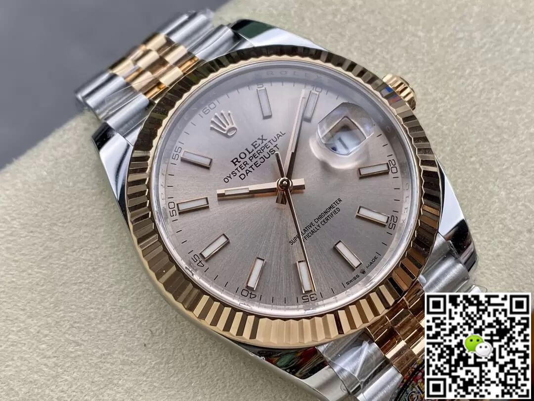 Rolex Datejust 41MM M126331-0010 Clean Factory Rose Gold